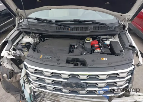 2016 Ford Explorer Xlt z USA, uszkodzony, nr VIN 1FM5K7D82GGC81188